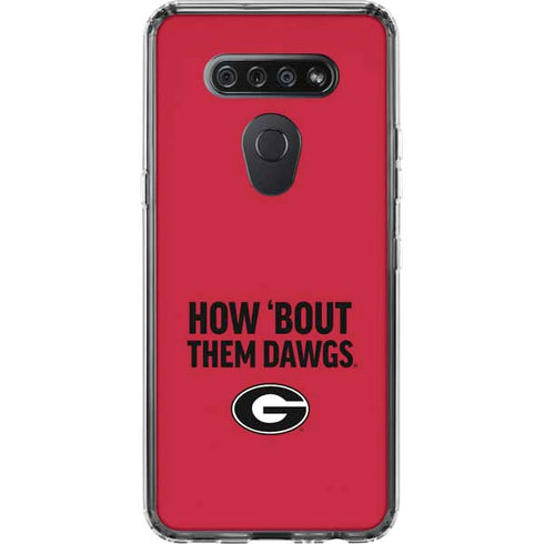 University of Georgia How Bout Them Dawgs LG K51/Q51 Clear Case