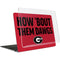 University of Georgia How Bout Them Dawgs MacBook Air 13in (2020) Case plus Skin