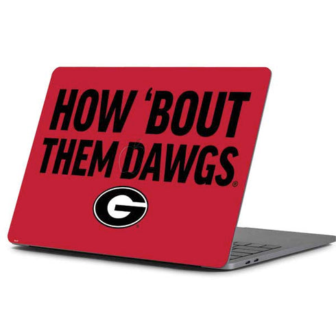 University of Georgia How Bout Them Dawgs Apple MacBook Pro 13-inch Skin