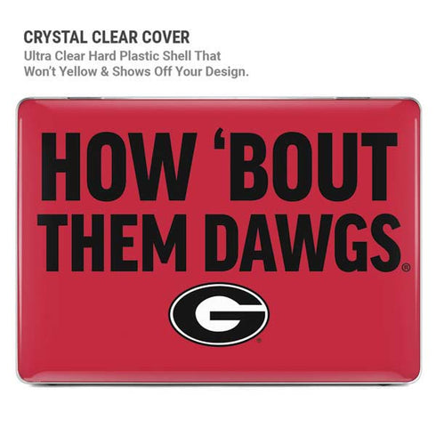 University of Georgia How Bout Them Dawgs MacBook Pro 13in (2020) Case plus Skin