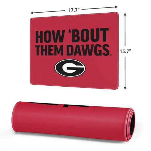 University of Georgia How Bout Them Dawgs Gaming Mouse Pad