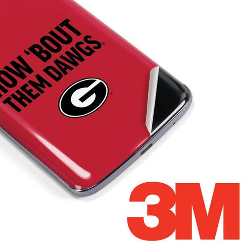 University of Georgia How Bout Them Dawgs Moto E5 Plus Skin
