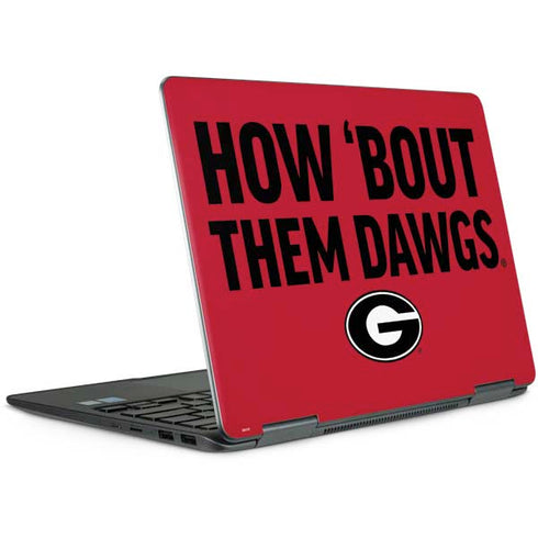 University of Georgia How Bout Them Dawgs Notebook 9 Pro 13in (2017) Skin