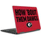 University of Georgia How Bout Them Dawgs Notebook 9 Pro 13in (2017) Skin
