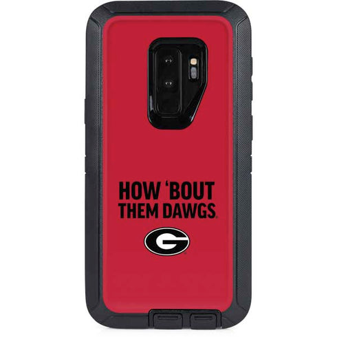 University of Georgia How Bout Them Dawgs Otterbox Defender Galaxy Skin