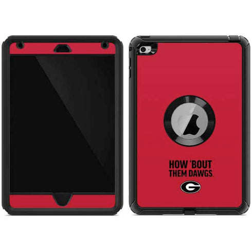 University of Georgia How Bout Them Dawgs Otterbox Defender iPad Skin
