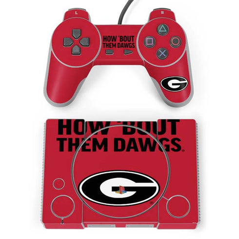 University of Georgia How Bout Them Dawgs PlayStation Classic Bundle Skin