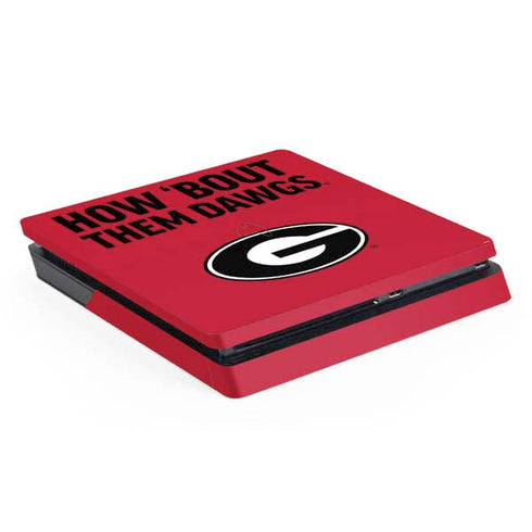 University of Georgia How Bout Them Dawgs PS4 Slim Skin