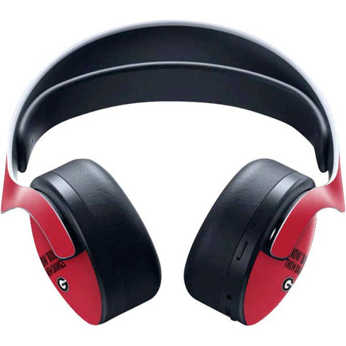 University of Georgia How Bout Them Dawgs PULSE 3D Wireless Headset for PS5 Skin