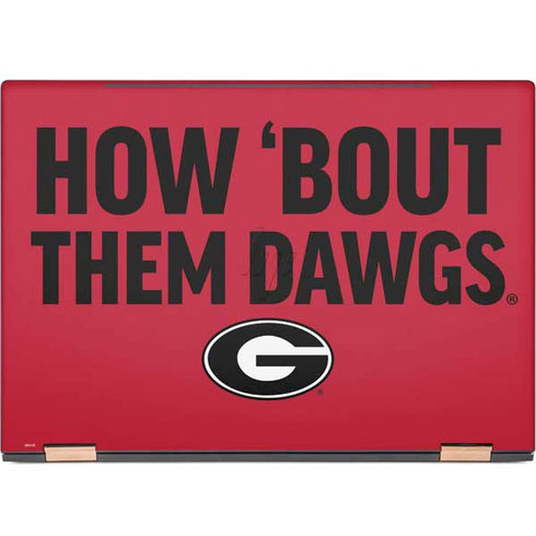 University of Georgia How Bout Them Dawgs HP Spectre Skin