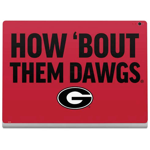 University of Georgia How Bout Them Dawgs Surface Book 2 15in Skin