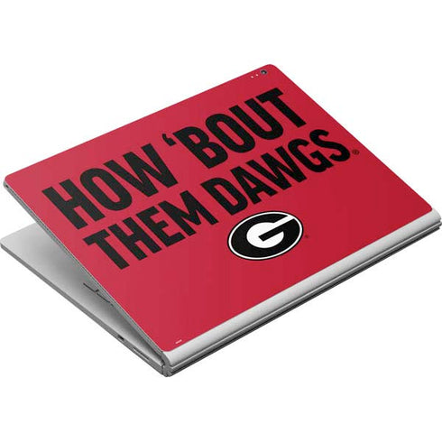 University of Georgia How Bout Them Dawgs Surface Book Skin