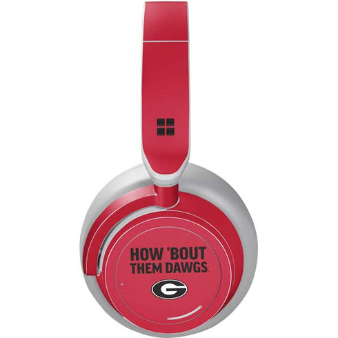 University of Georgia How Bout Them Dawgs Surface Headphones Skin