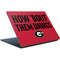 University of Georgia How Bout Them Dawgs Surface Laptop Skin
