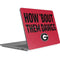 University of Georgia How Bout Them Dawgs Surface Laptop Studio Skin