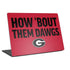 University of Georgia How Bout Them Dawgs Universal Laptop 15in (12.2 x 8.8in) Skin