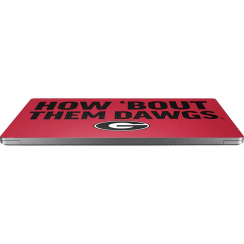 University of Georgia How Bout Them Dawgs Universal Laptop 18in (14.6 x 10.6in) Skin
