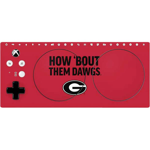 University of Georgia How Bout Them Dawgs Xbox Adaptive Controller Skin