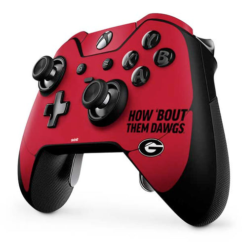 University of Georgia How Bout Them Dawgs Xbox One Elite Controller Skin