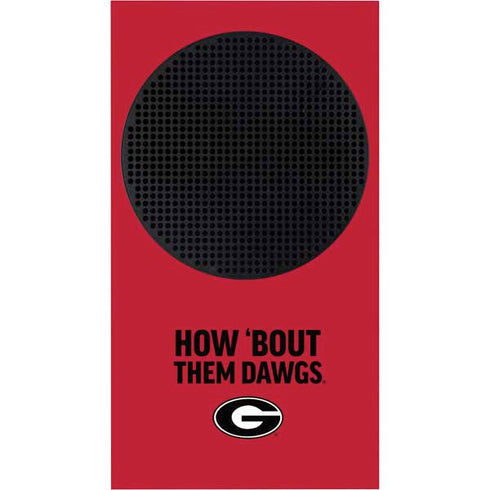 University of Georgia How Bout Them Dawgs Xbox Series S Console Skin