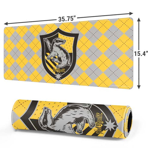 Wizarding World Harry Potter Hufflepuff Crest Gaming Mouse Pad