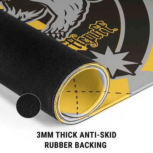 Wizarding World Harry Potter Hufflepuff Crest Gaming Mouse Pad