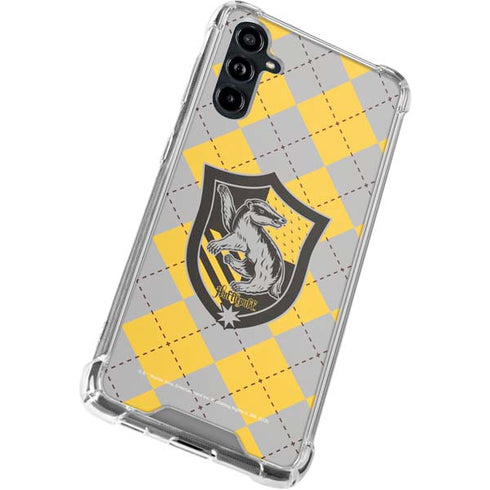 Wizarding World Harry Potter Hufflepuff Crest Galaxy A54 5G Clear Case