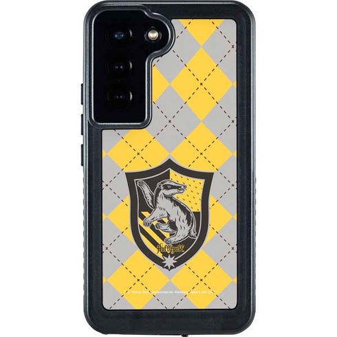 Wizarding World Harry Potter Hufflepuff Crest Galaxy S23 Waterproof Case