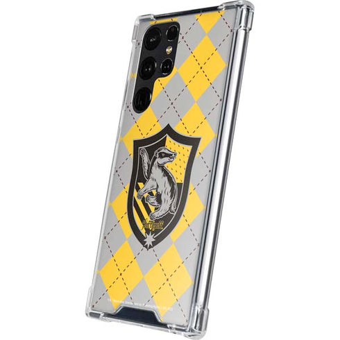 Wizarding World Harry Potter Hufflepuff Crest Galaxy S24 Ultra Clear Case