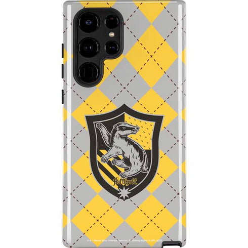 Wizarding World Harry Potter Hufflepuff Crest Galaxy S24 Ultra Impact Case