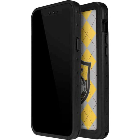 Wizarding World Harry Potter Hufflepuff Crest iPhone 15 Pro Waterproof Case