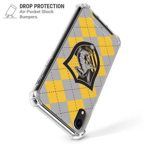 Wizarding World Harry Potter Hufflepuff Crest iPhone XR Clear Case