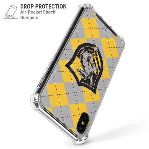 Wizarding World Harry Potter Hufflepuff Crest iPhone XS Max Clear Case