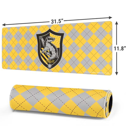 Wizarding World Harry Potter Hufflepuff Crest Gaming Mouse Pad