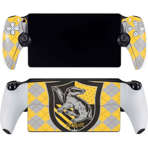 Wizarding World Harry Potter Hufflepuff Crest PlayStation Portal Remote Player Skin