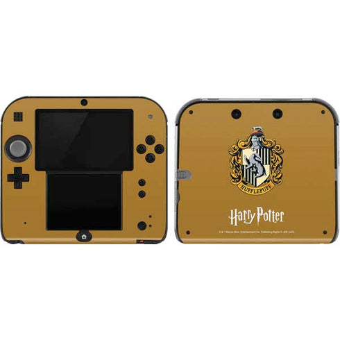 Wizarding World Harry Potter Hufflepuff House Crest Nintendo 2DS Skin