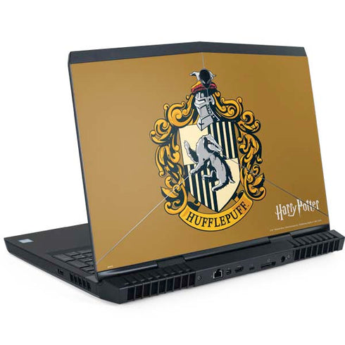 Wizarding World Harry Potter Hufflepuff House Crest Dell Alienware Skin