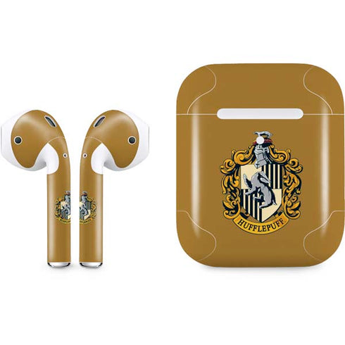 Wizarding World Harry Potter Hufflepuff House Crest Apple AirPods 2 Skin