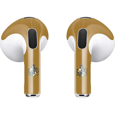 Wizarding World Harry Potter Hufflepuff House Crest Apple AirPods (3rd Gen 2021) Skin