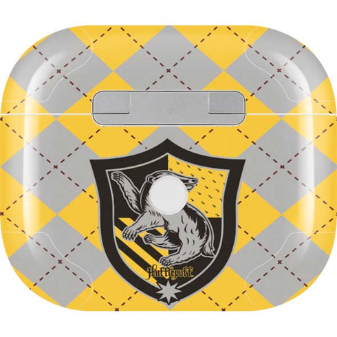 Wizarding World Harry Potter Hufflepuff Crest Apple AirPods (3rd Gen 2021) Skin