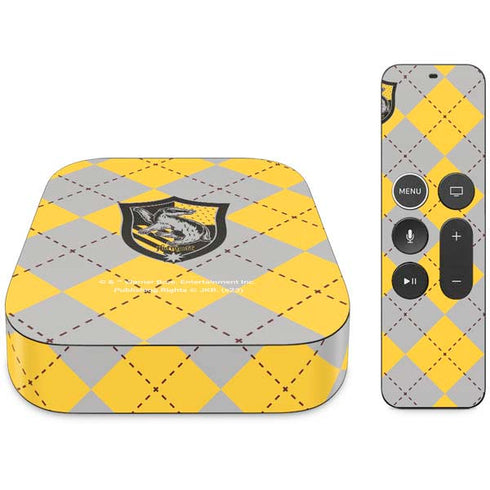 Wizarding World Harry Potter Hufflepuff Crest Apple TV Skin