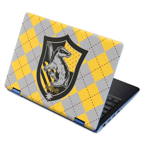 Wizarding World Harry Potter Hufflepuff Crest Aspire R11 11.6in Skin