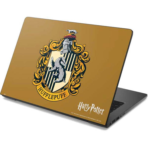 Wizarding World Harry Potter Hufflepuff House Crest Dell Chromebook Skin
