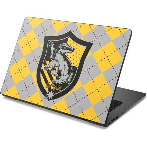 Wizarding World Harry Potter Hufflepuff Crest Dell Chromebook Skin