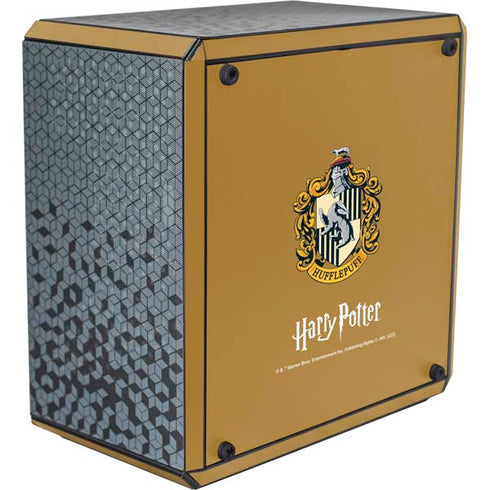 Wizarding World Harry Potter Hufflepuff House Crest Cooler Master MasterBox Q300L Mini Tower Skin