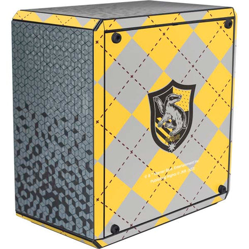 Wizarding World Harry Potter Hufflepuff Crest Cooler Master MasterBox Q300L Mini Tower Skin
