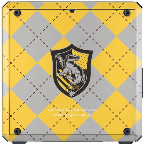 Wizarding World Harry Potter Hufflepuff Crest Cooler Master MasterBox Q300L Mini Tower Skin