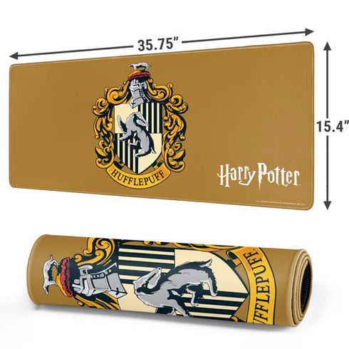 Wizarding World Harry Potter Hufflepuff House Crest Gaming Mouse Pad
