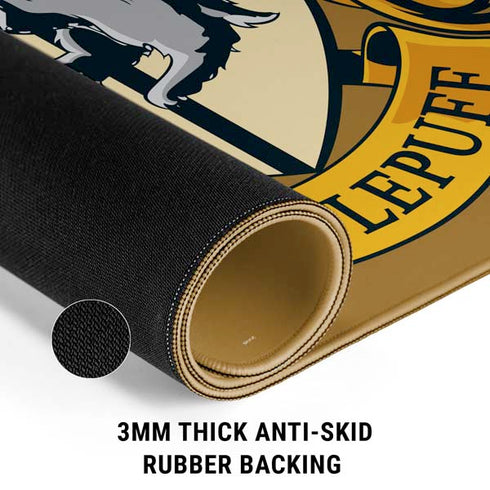 Wizarding World Harry Potter Hufflepuff House Crest Gaming Mouse Pad