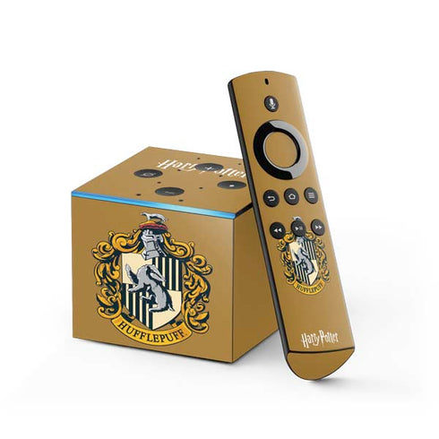 Wizarding World Harry Potter Hufflepuff House Crest Fire TV Cube Skin